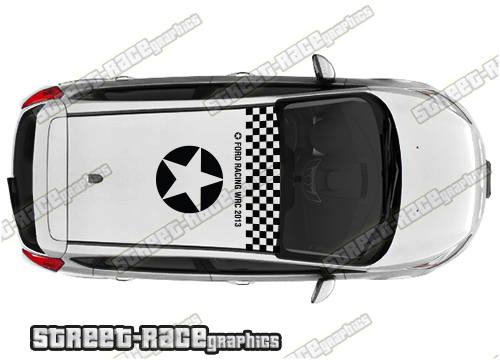 Ford Fiesta roof 011 graphics
