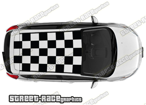 Ford Fiesta roof 012 graphics
