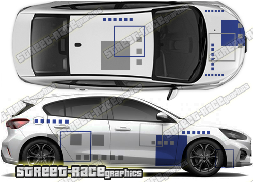 Ford Focus full 004 rally graphics - Image 2