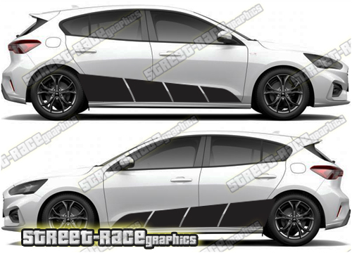 014 Ford Focus lower side graphics