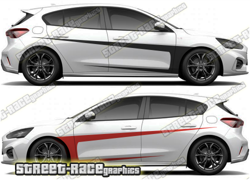 015 Ford Focus side graphics