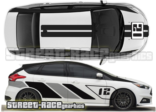 Ford Focus full 002 ST-R graphics - Image 2
