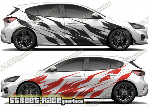 019 Ford Focus stickers