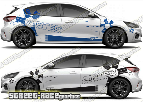 022 Ford Focus Airtec sticker kit
