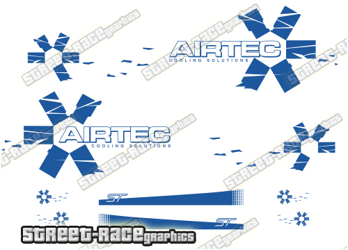 022 Ford Focus Airtec sticker kit - Image 2