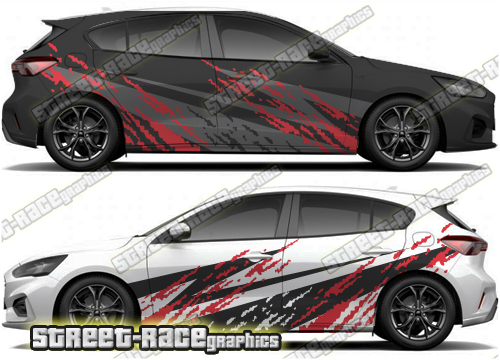 029 Ford Focus rally graphics