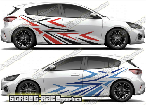 034 Ford Focus rally graphics