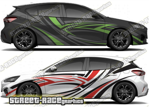 035 Ford Focus rally graphics
