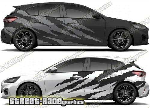 036 Ford Focus stickers