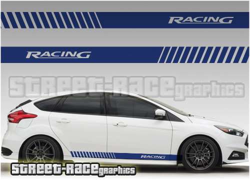 Ford Focus side stripes 005