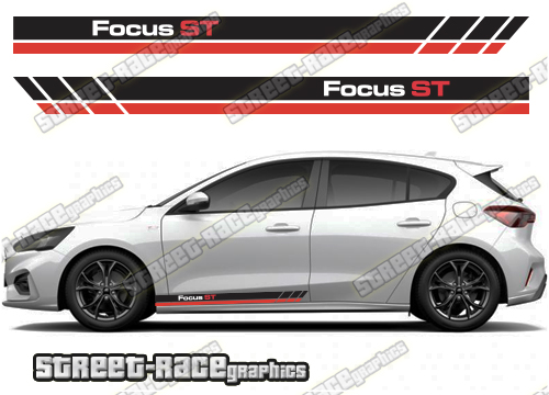 Ford Focus side stripes 023