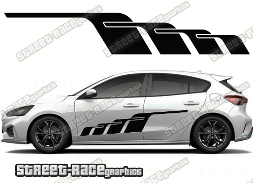 Ford Focus side decals 039