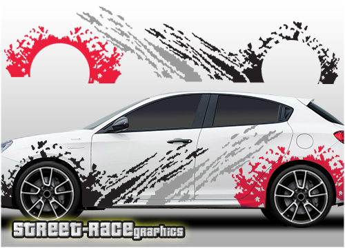 Alfa Romeo Giulietta rally graphics 001