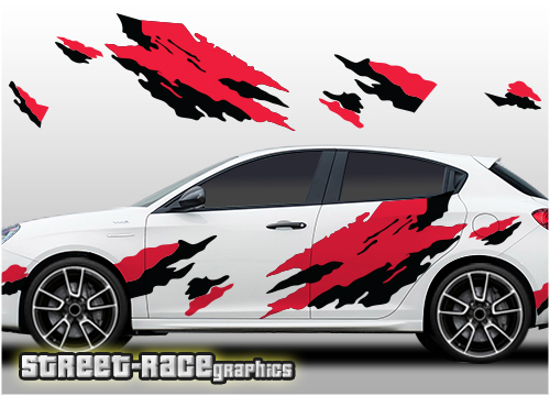 Alfa Romeo Giulietta rally graphics 002