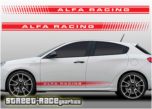 Alfa Romeo Giulietta racing stripes 010