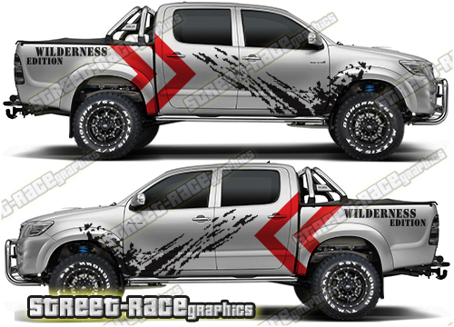 Toyota Hilux 003 rally graphics