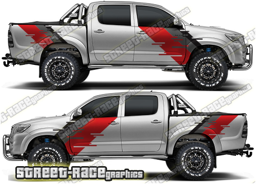 Toyota Hilux 004 rally graphics