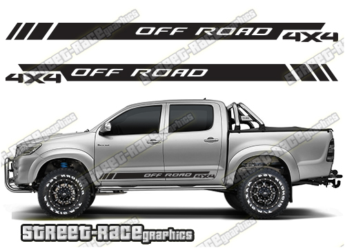 Toyota Hilux 006 stickers