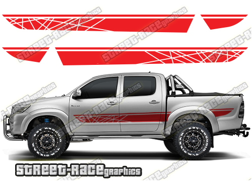 Toyota Hilux 008 TRD stripes