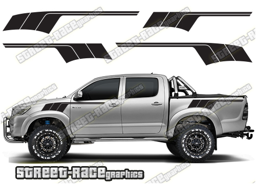 Toyota Hilux 011 stickers