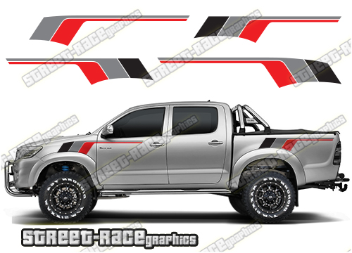 Toyota Hilux 012 stickers