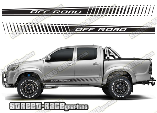Toyota Hilux 013 stickers
