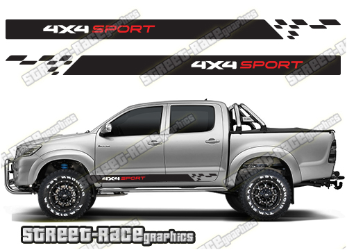 Toyota Hilux 018 stickers