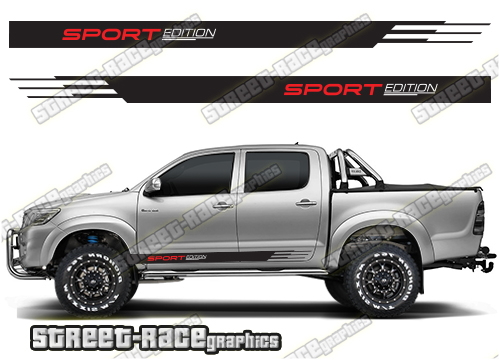 Toyota Hilux 022 stickers