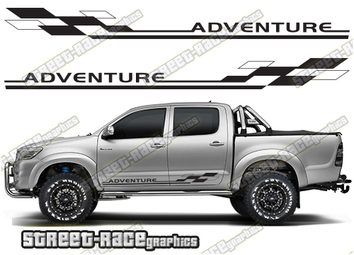 Toyota Hilux 024 stickers