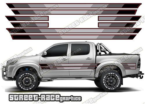 Toyota Hilux 026 stickers
