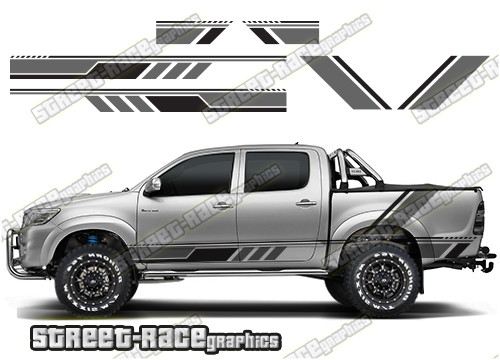 Toyota Hilux 027 stickers