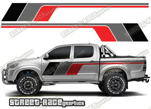 Toyota Hilux 028 stickers