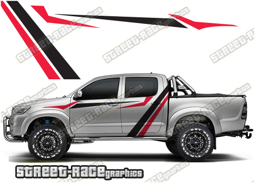 Toyota Hilux 032 stickers