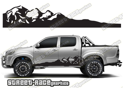 Toyota Hilux 036 stickers