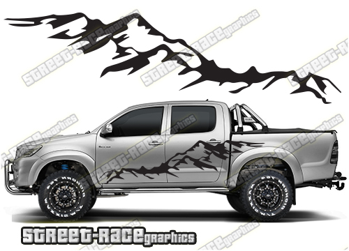 Toyota Hilux 037 stickers