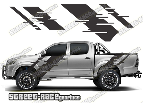 Toyota Hilux 038 stickers