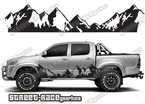 Toyota Hilux 041 stickers