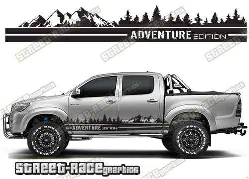 Toyota Hilux 043 stickers