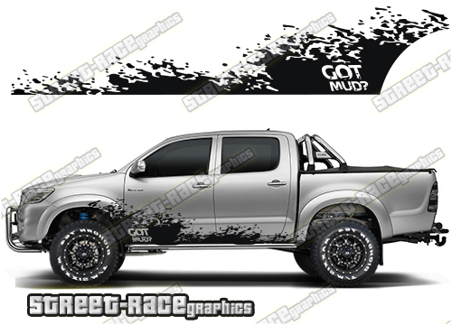 Toyota Hilux 046 stickers