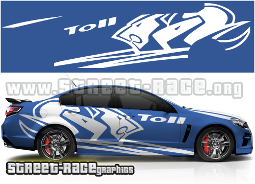 Holden HSV Touring race car graphics 019