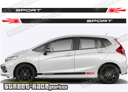 Honda Jazz racing stripes 006 - SPORT