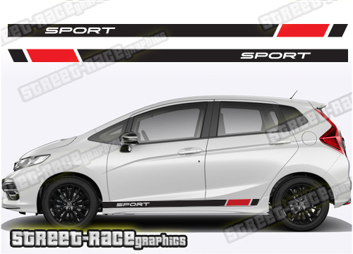Honda Jazz racing stripes 007 - SPORT