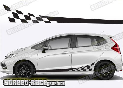 Honda Jazz racing stripes 009