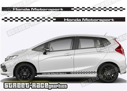 Honda Jazz racing stripes 011 - Sport
