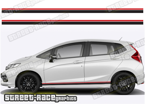 Honda Jazz racing stripes 012
