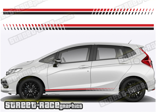Honda Jazz racing stripes 014