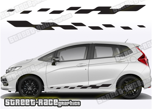 Honda Jazz racing stripes 026