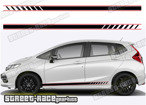 Honda Jazz racing stripes 027