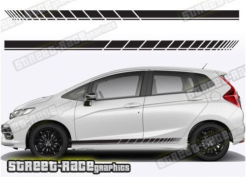 Honda Jazz racing stripes 028