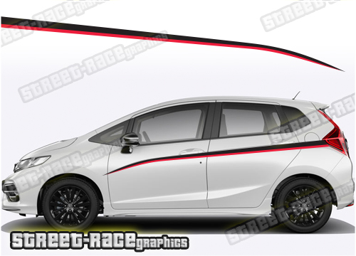 Honda Jazz racing stripes 029